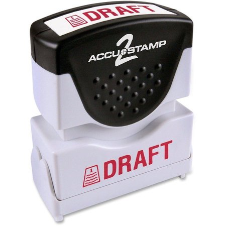 COSCO Accustamp Shutter, "Draft", Red COS035585